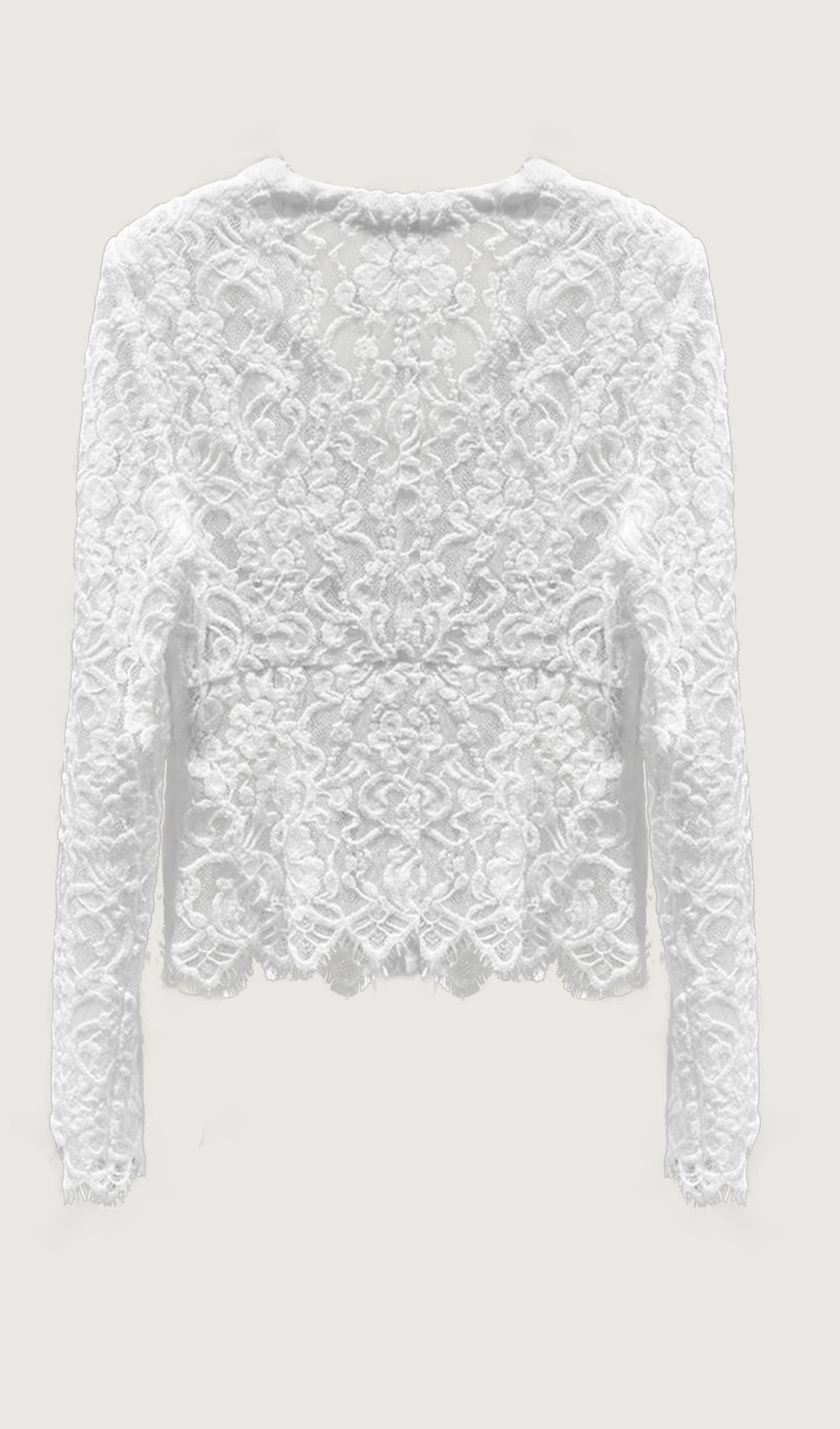 Hollow Out Lace Top