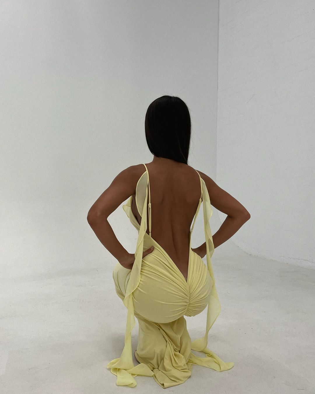 Butter Yellow Dress