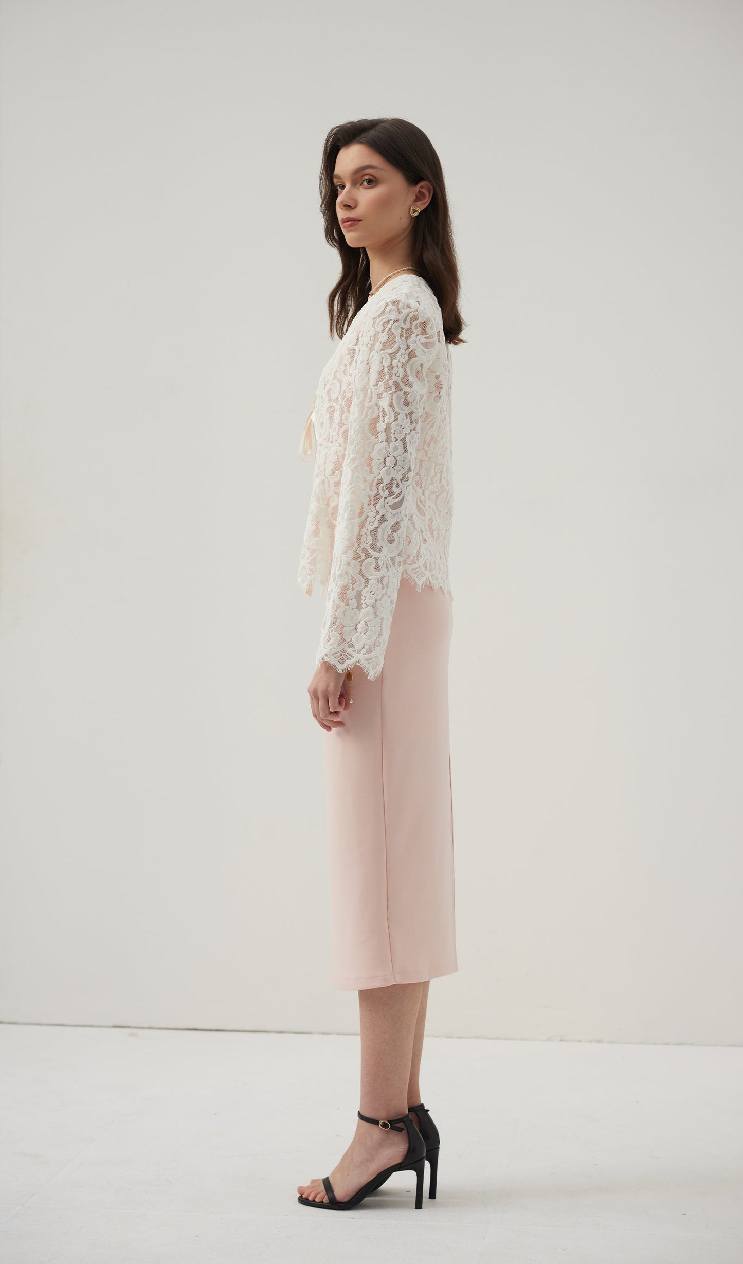 Hollow Out Lace Top
