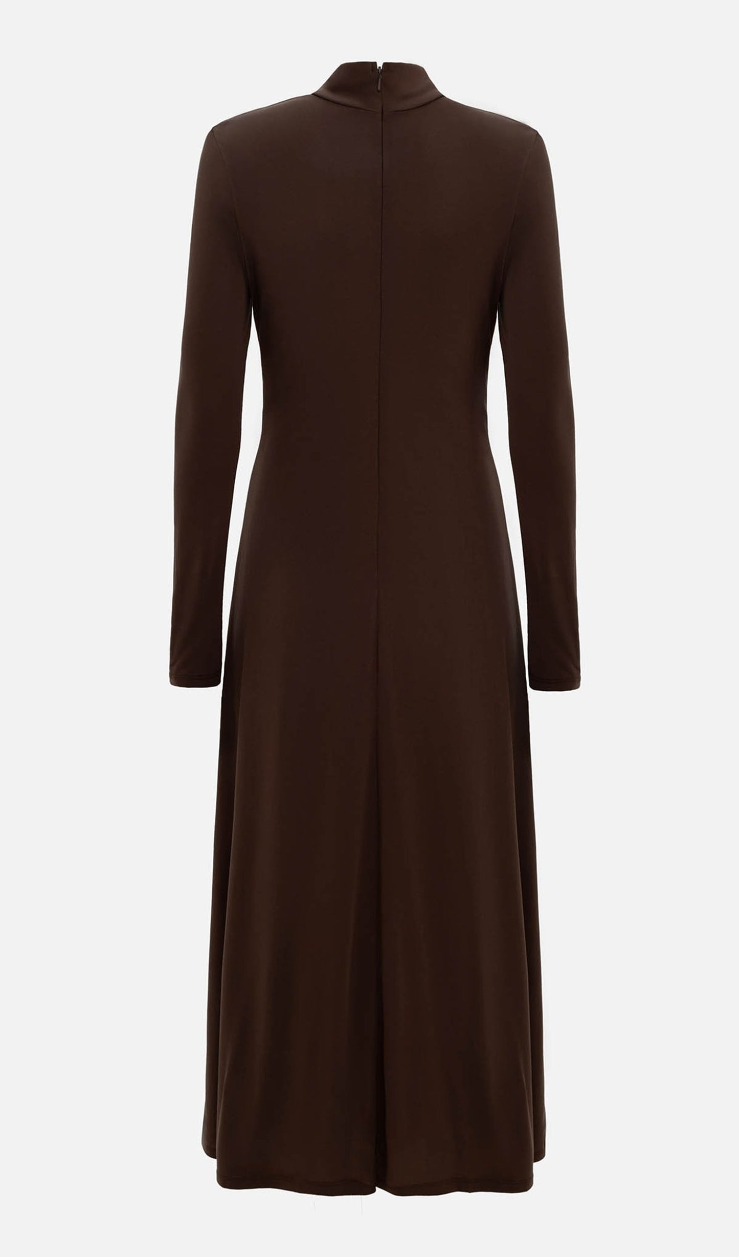 Jersey Metallic Decor Maxi Dress