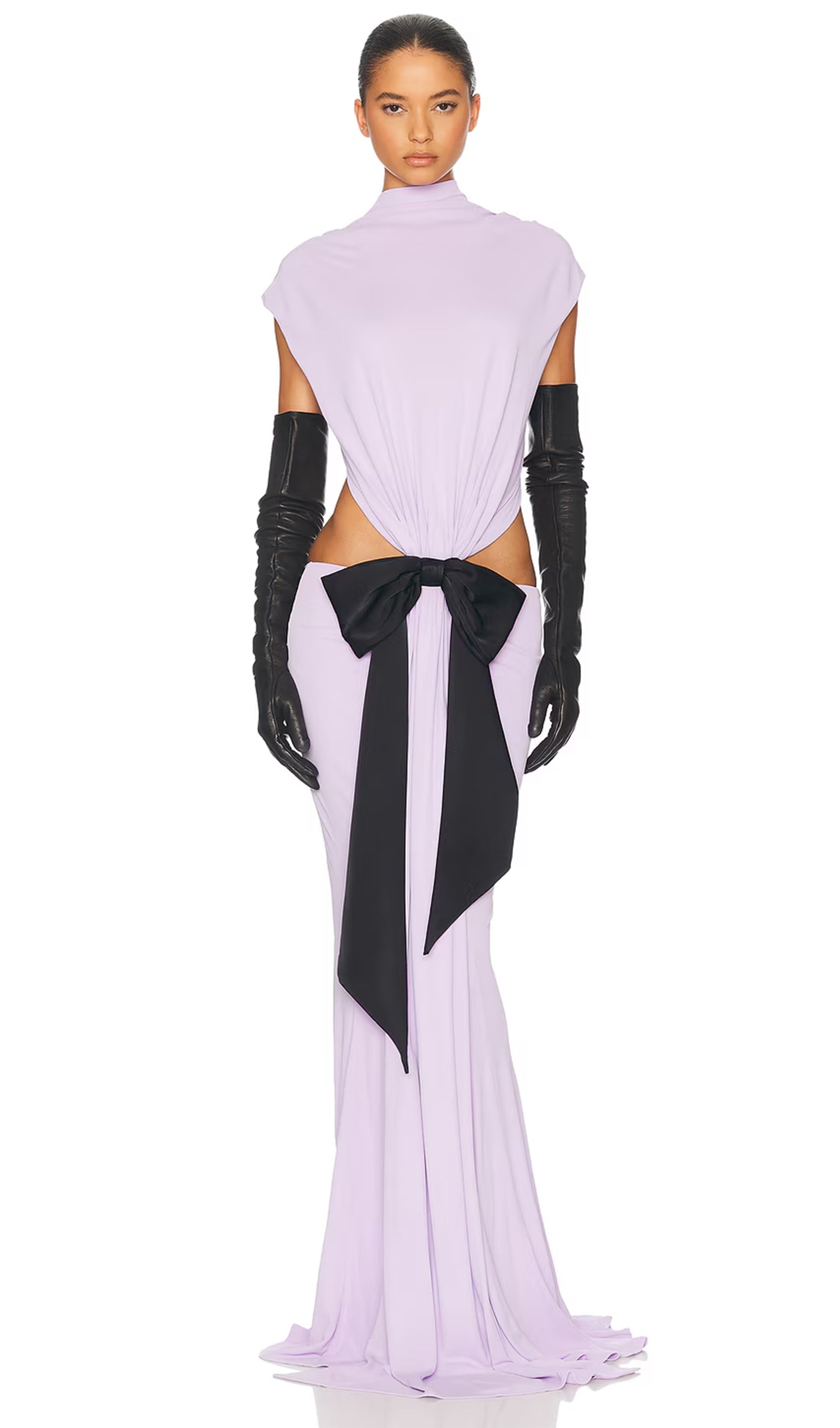 Jersey Cut Out Detail Maxi Dress
