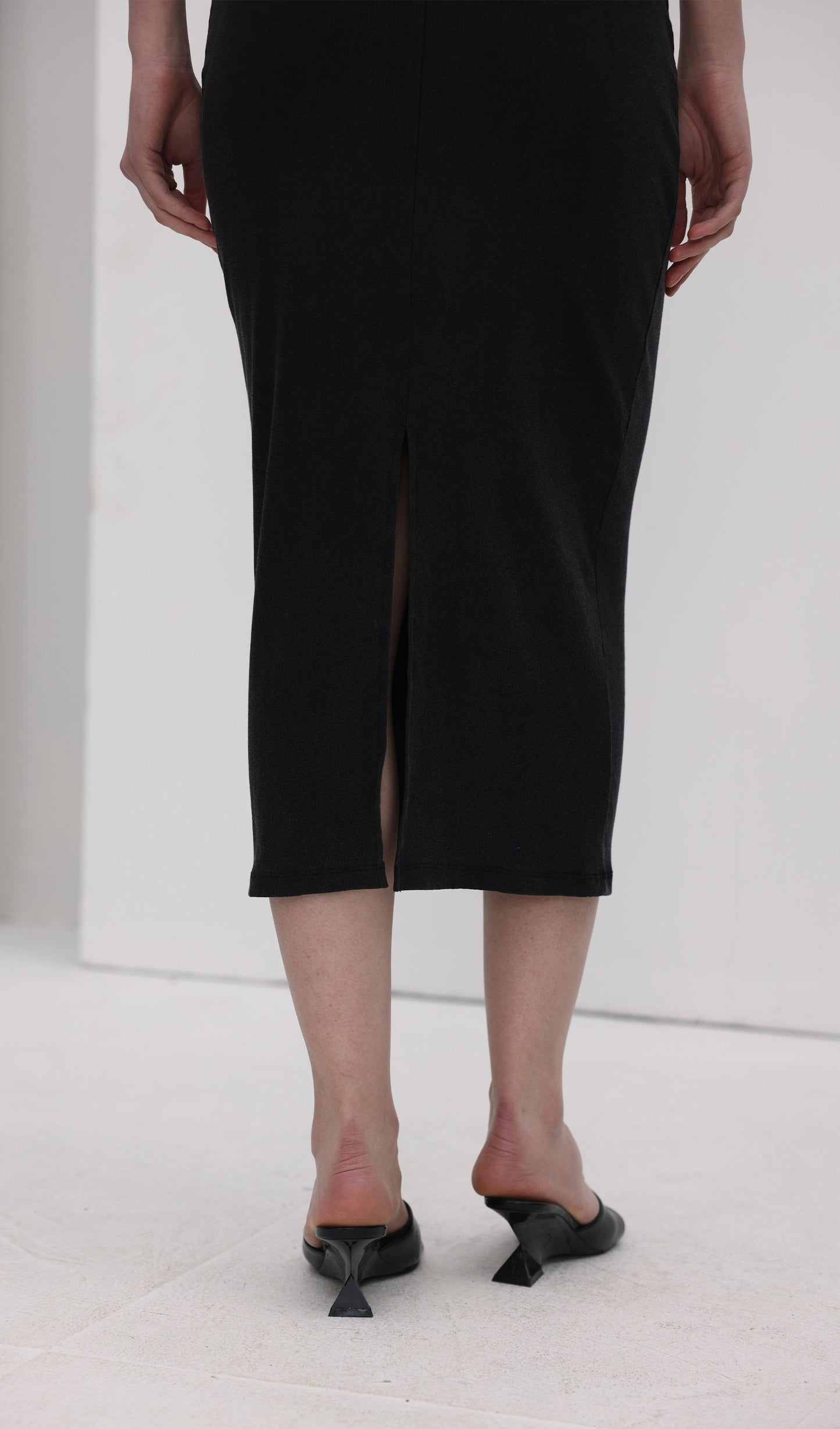 Jersey Bodycon Midi Dress