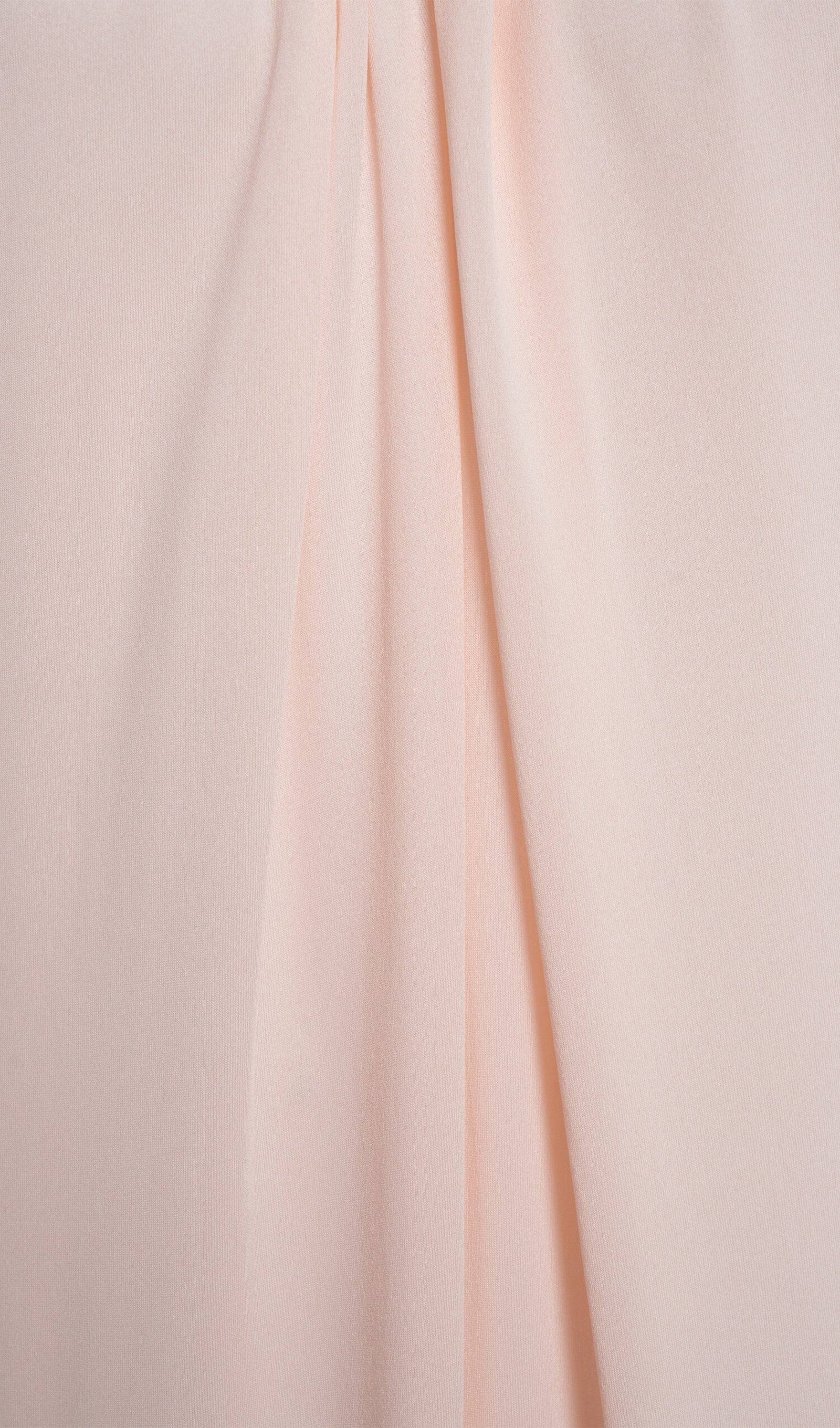 Twisted Georgette Gown Maxi Dress