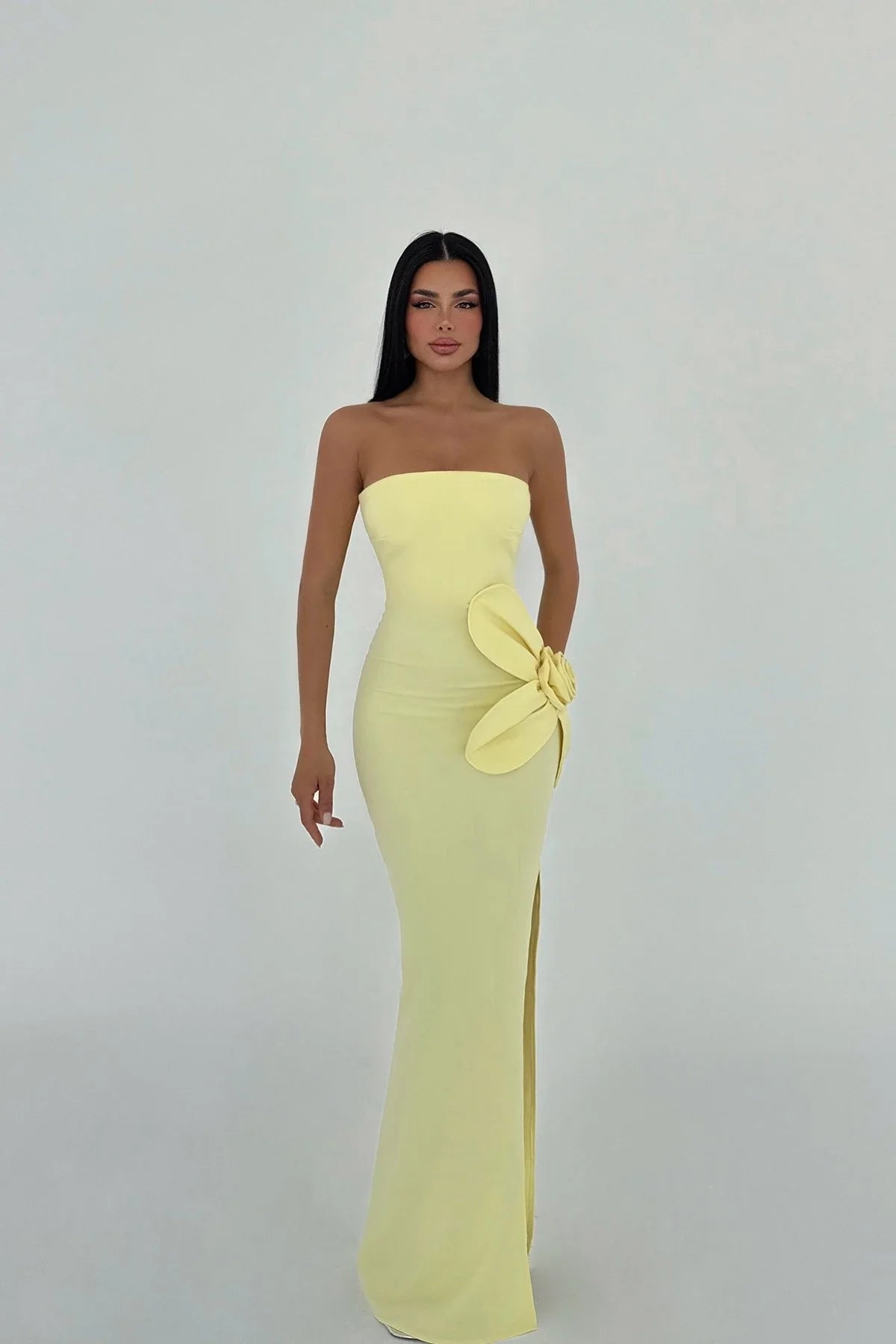 Off shouder Strapless Dress