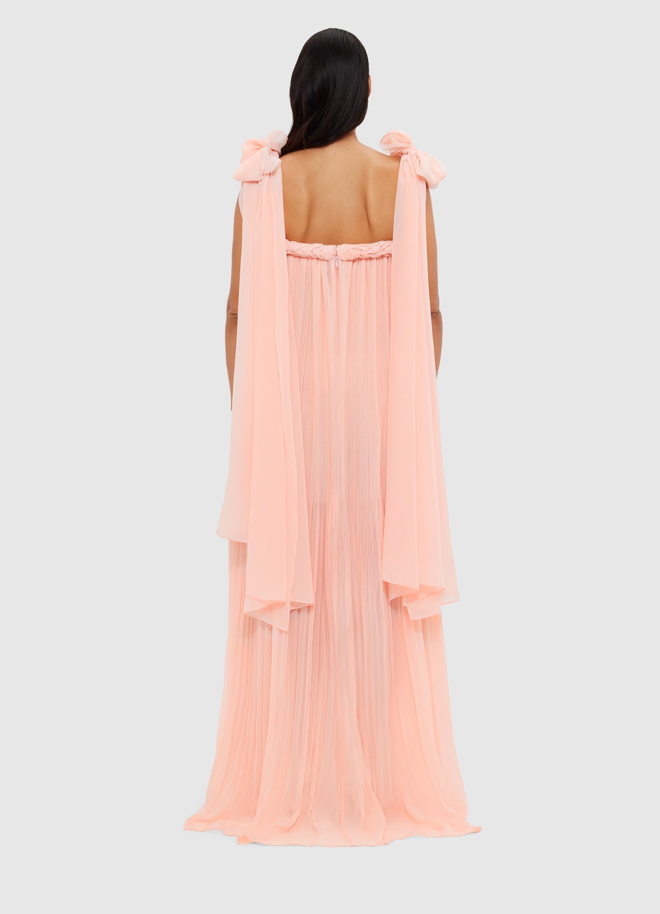 Camilla Draped Floor Length Dress