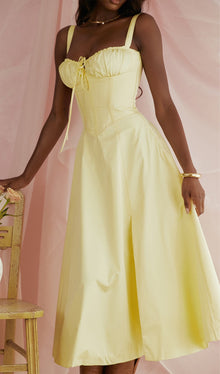 Bustier Midi Sundress
