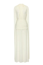 Scarf-Style Backless Maxi Dress
