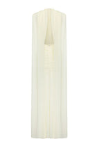 Scarf-Style Backless Maxi Dress