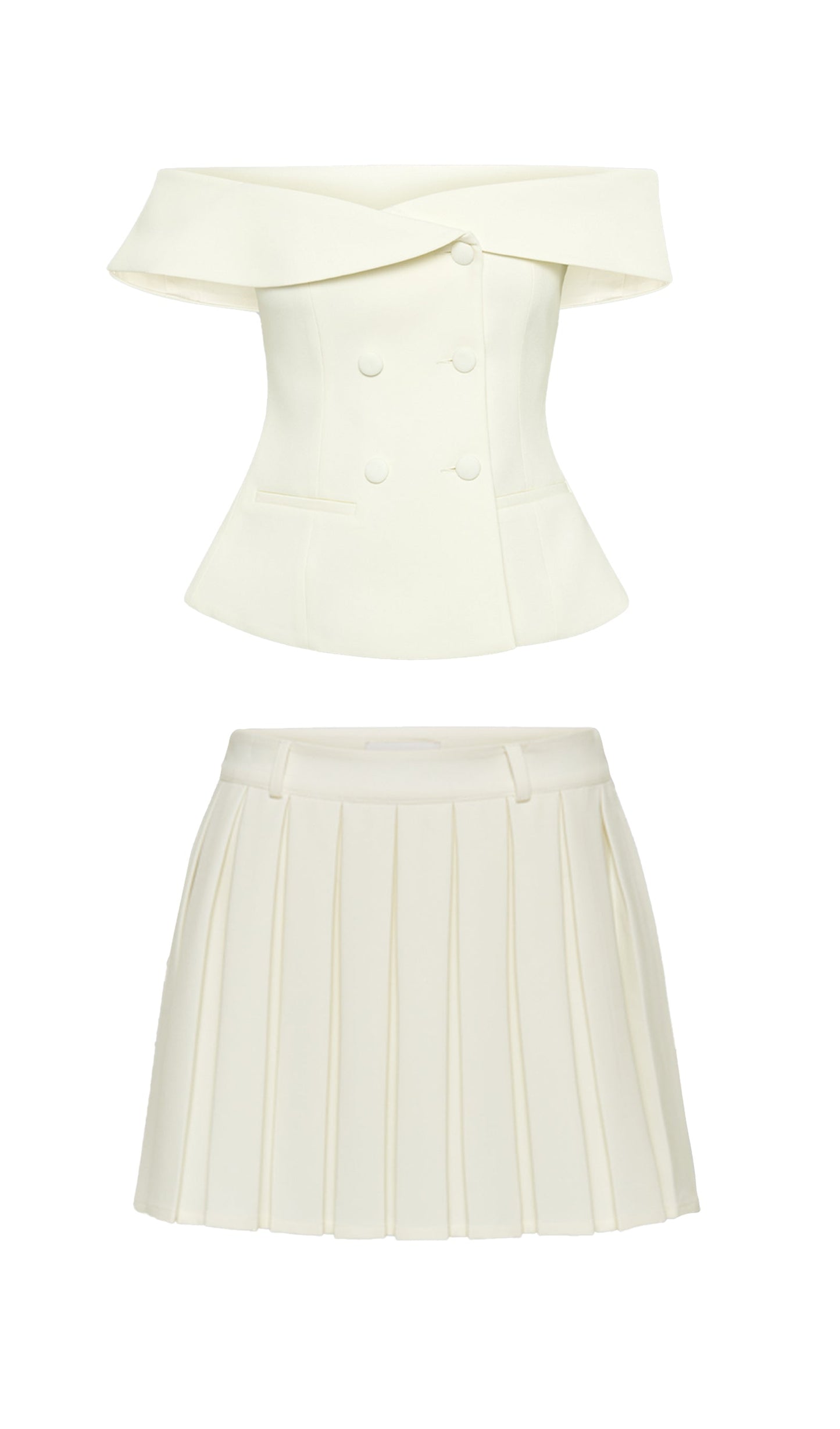 Suiting Mini Dress Two Piece Sets