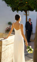 Satin Cowl-Neck Maxi Dress