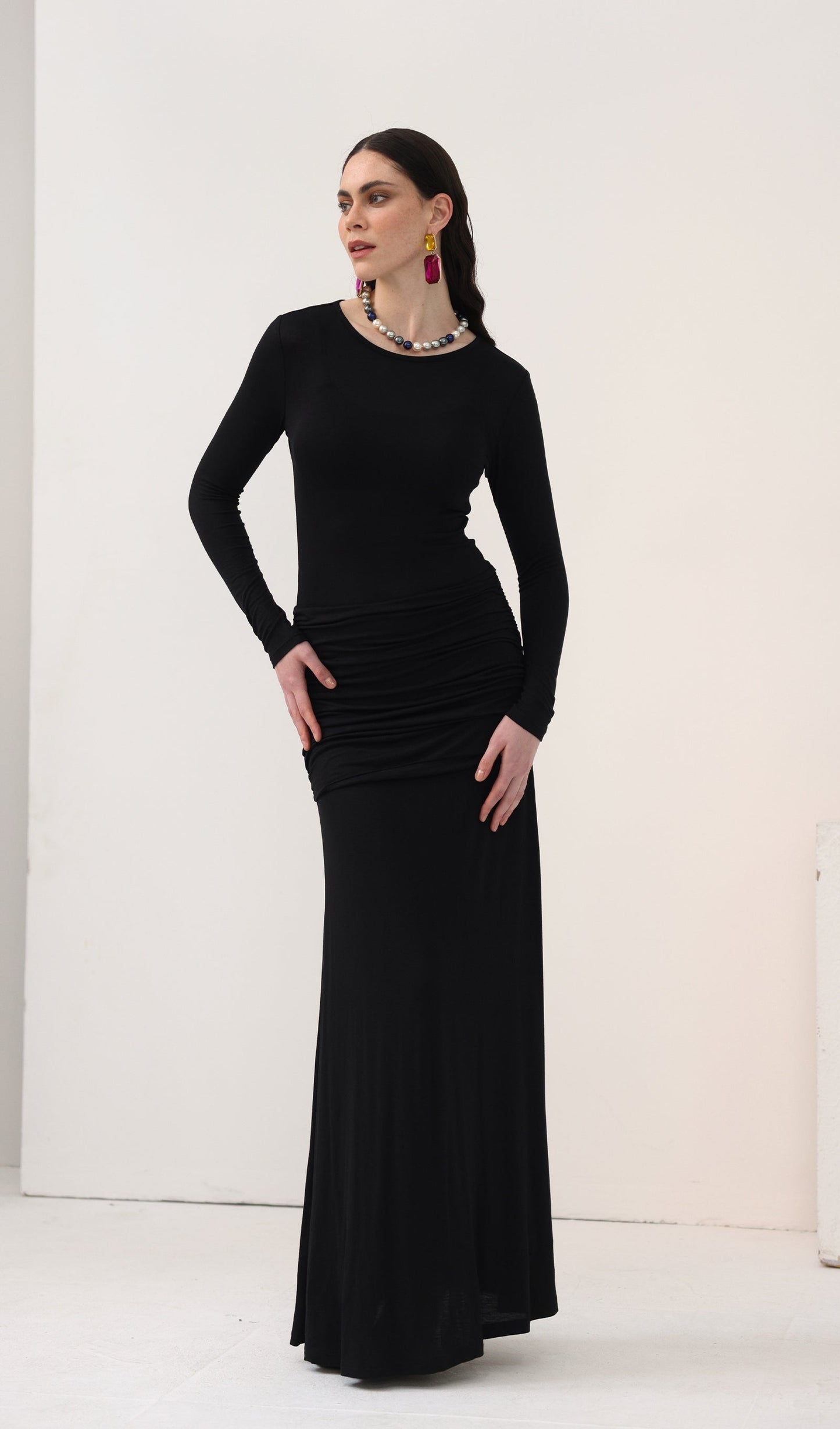 Semi Transparent Maxi Dress