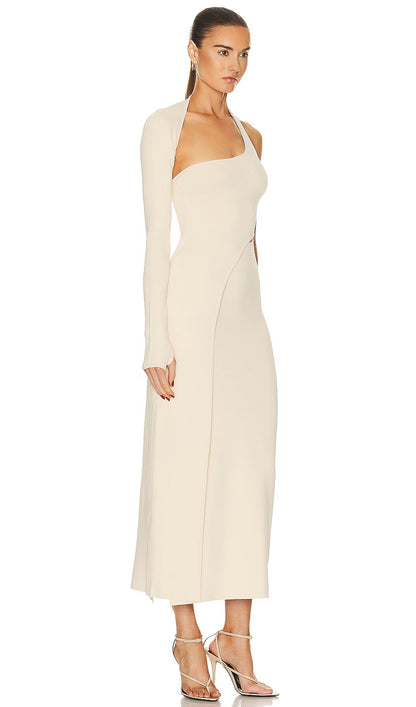 Manifesto Sleeve Midi Dress