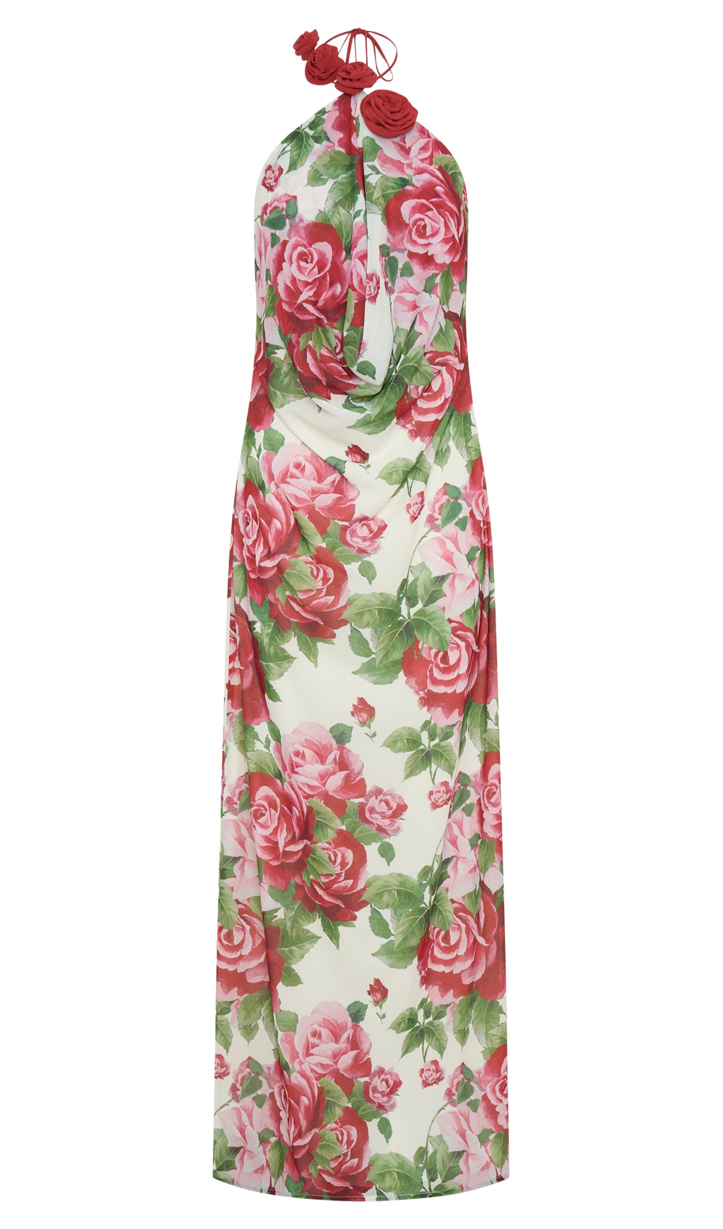 Cowl Neck Maxi Dress