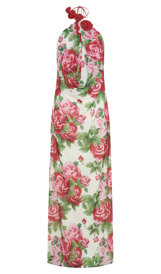 Cowl Neck Maxi Dress