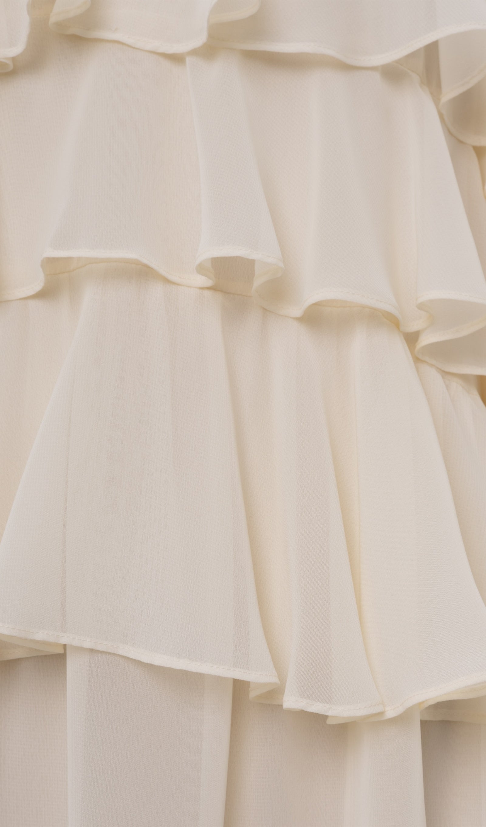 Airy With Ruffles Maxi Dress