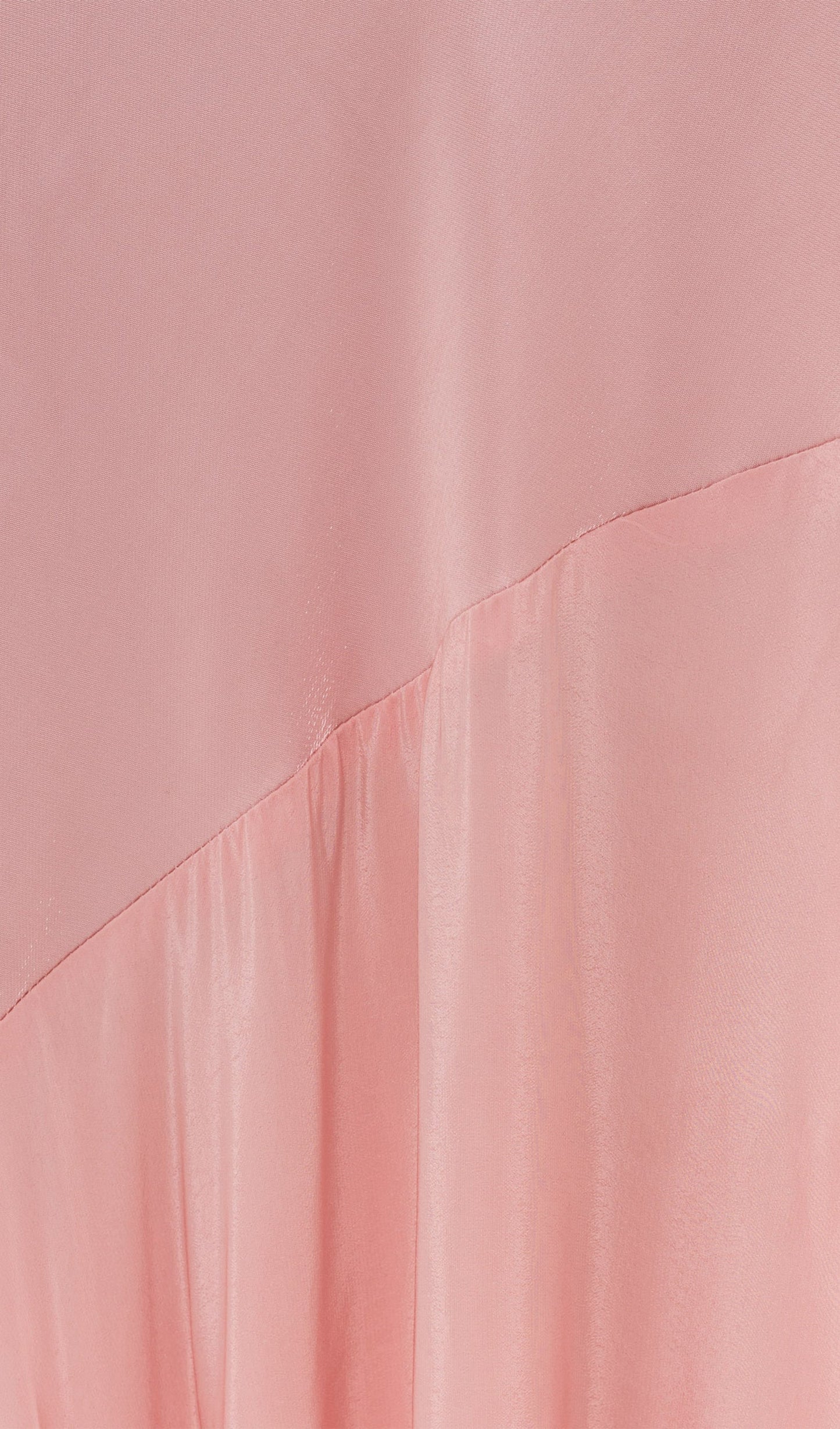 Fitted Satin With Rhinestones Maxi Dress