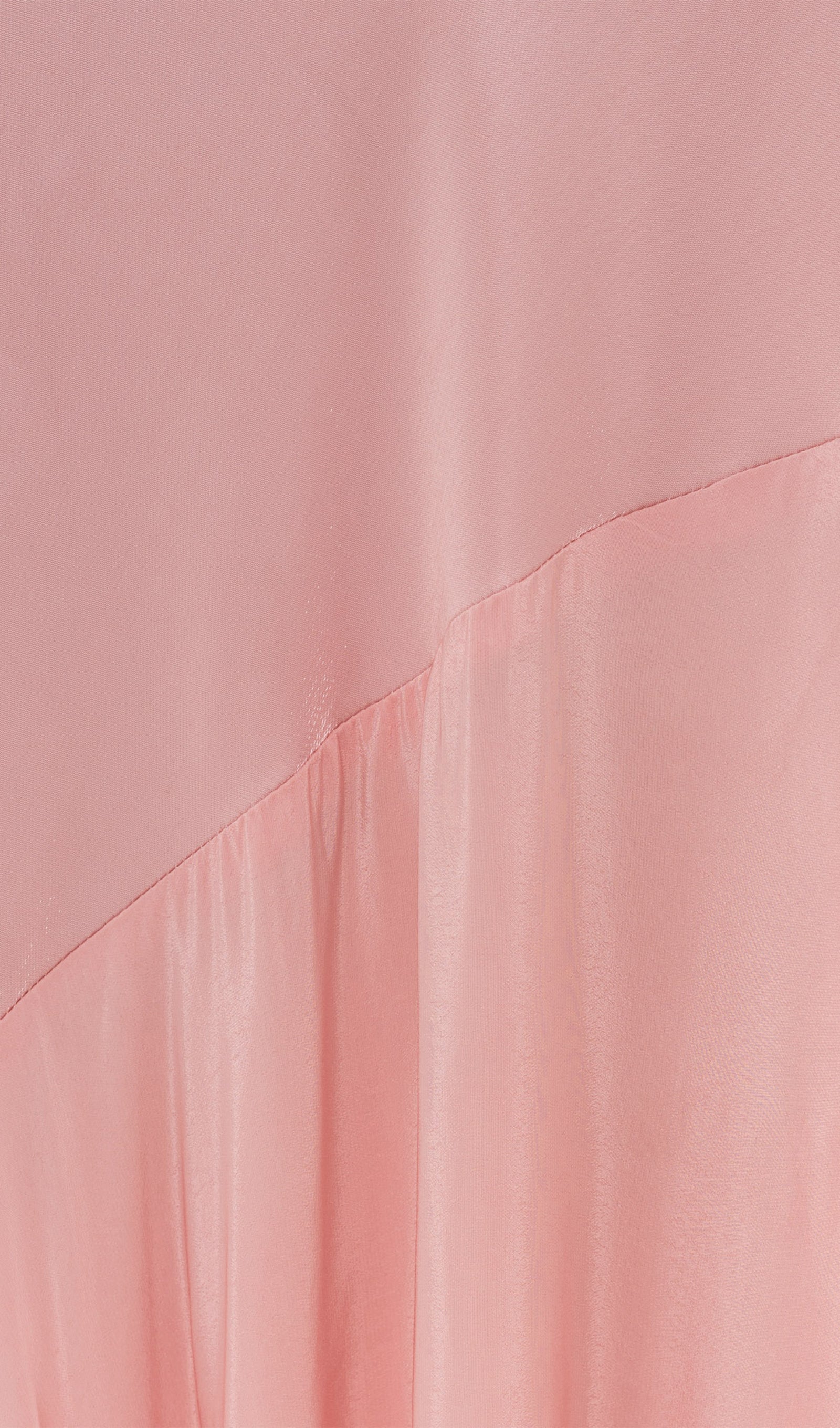 Fitted Satin With Rhinestones Maxi Dress