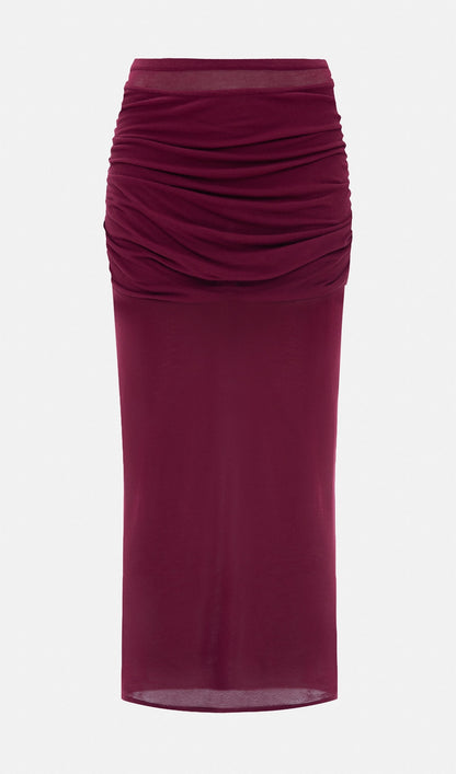Short Sleeved Jersey Midi Skirt Sets