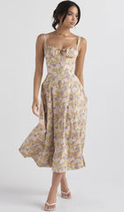 Bustier Midi Sundress