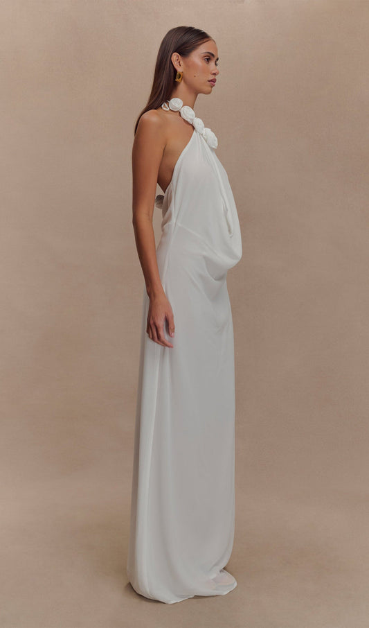 Cowl Neck Maxi Dress