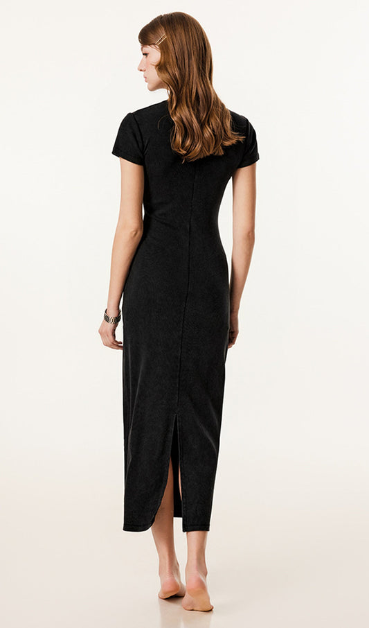 Jersey Bodycon Midi Dress