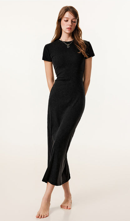 Jersey Bodycon Midi Dress