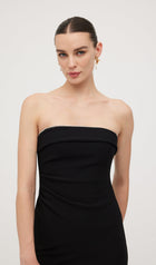 Strapless Diamond Embellished Mini Dress