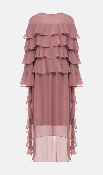 Airy With Ruffles Maxi Dress