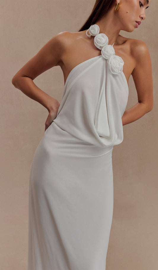 Cowl Neck Maxi Dress