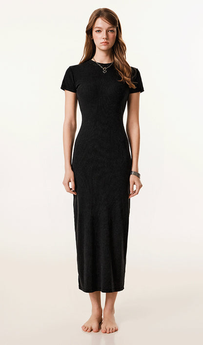 Jersey Bodycon Midi Dress