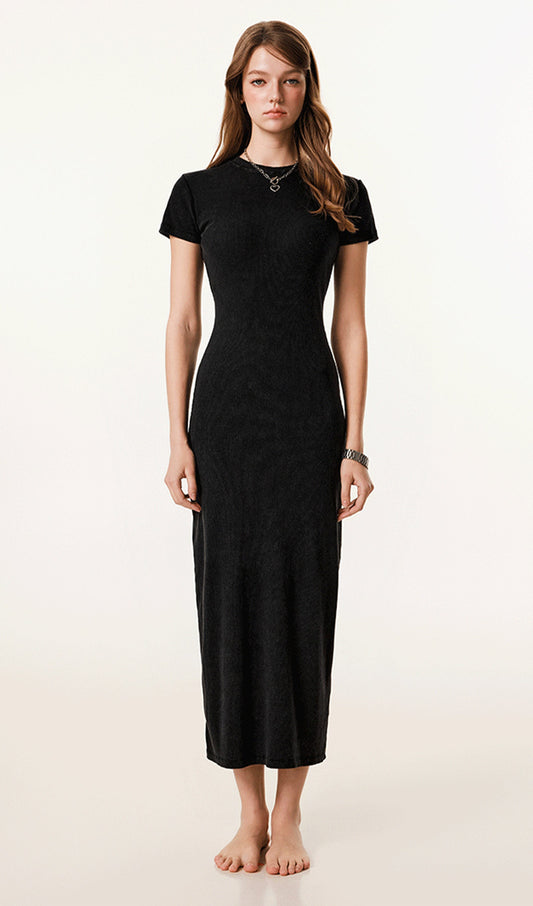 Jersey Bodycon Midi Dress