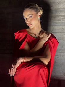 oyster-colored dress