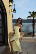 Off shouder Strapless Dress