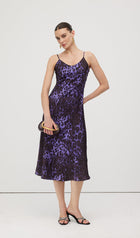 Leopard Print Midi Dress