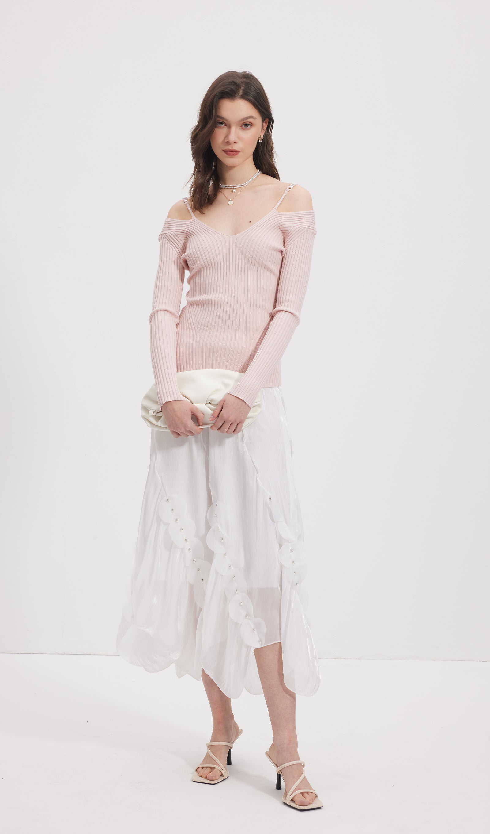 Long Sleeve Knitted  Top