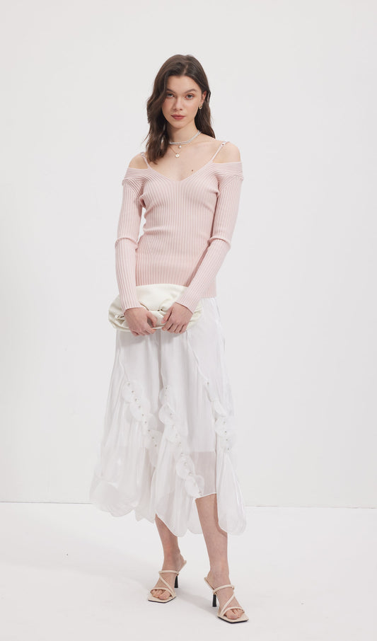 Long Sleeve Knitted  Top