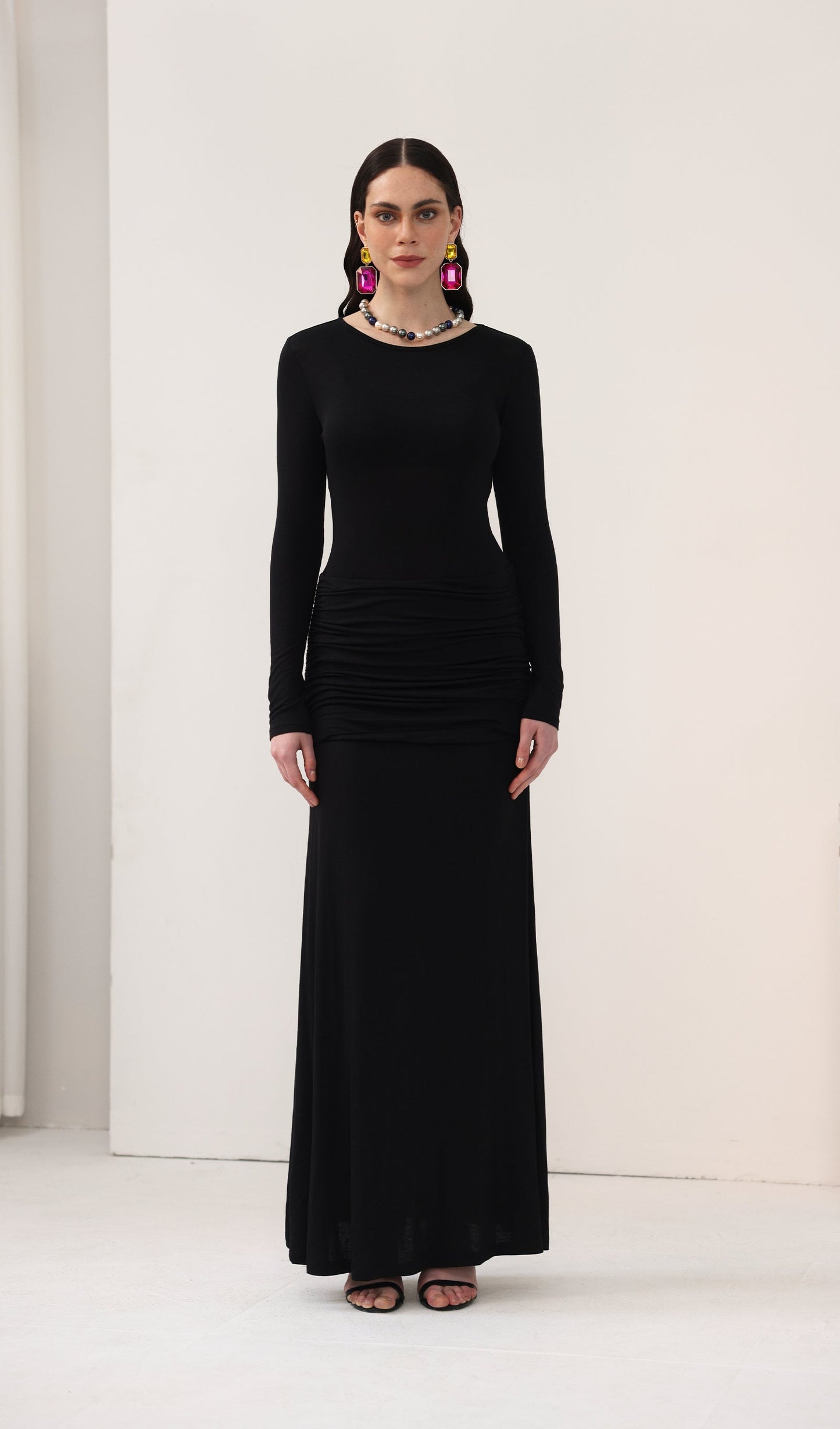 Semi Transparent Maxi Dress