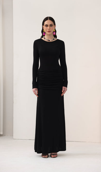 Semi Transparent Maxi Dress