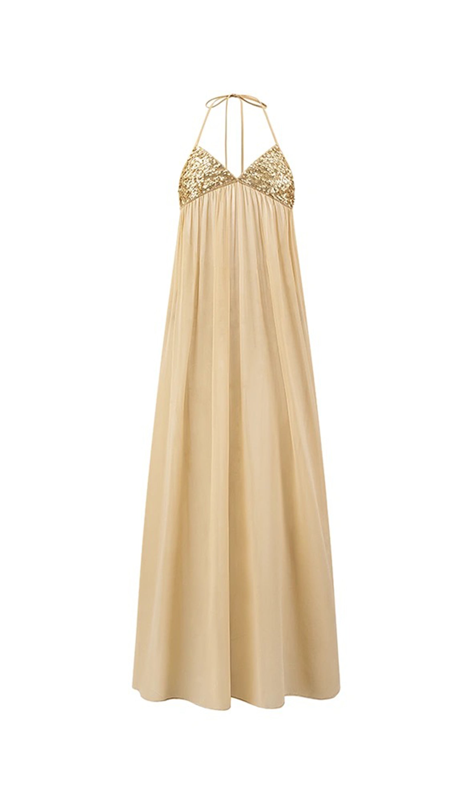 Slip Cotton Gauze Maxi Dress