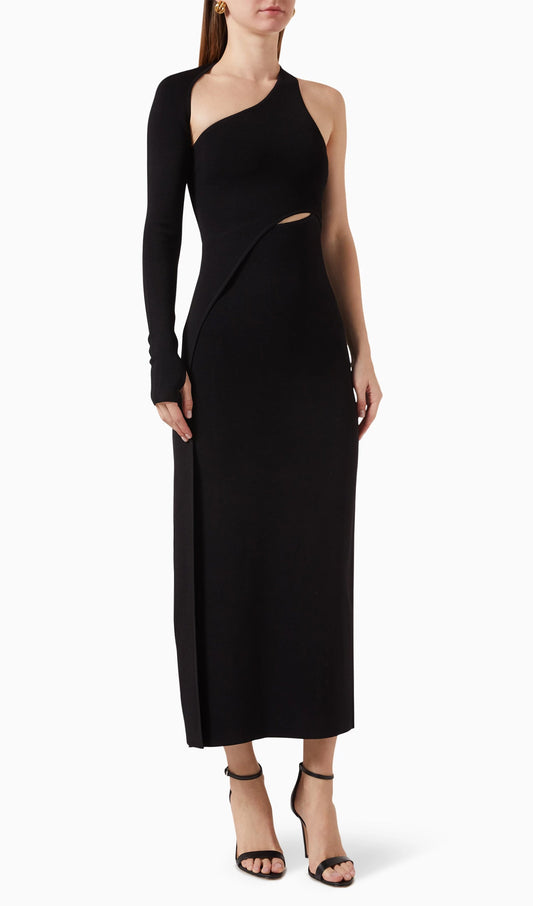 Manifesto Sleeve Midi Dress