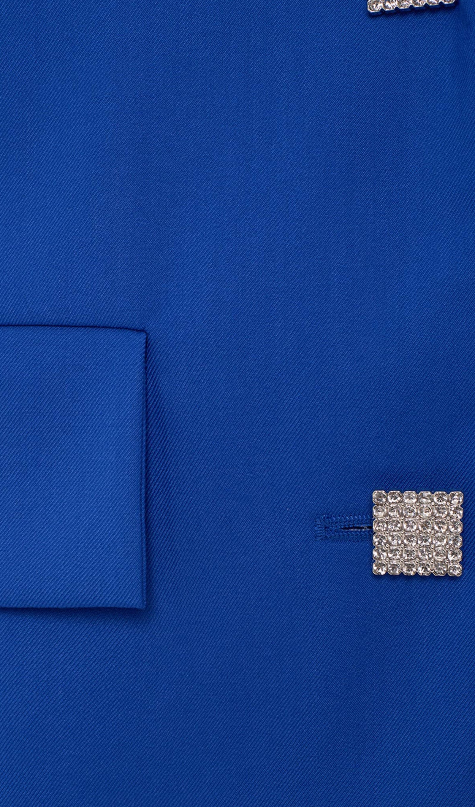 Single Breasted Buttons And Feathers Jacket