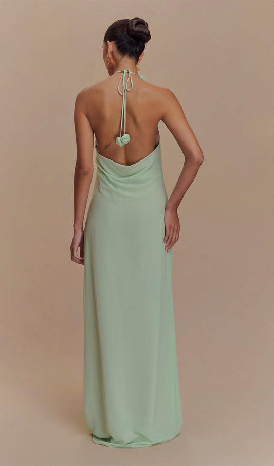Cowl Neck Maxi Dress