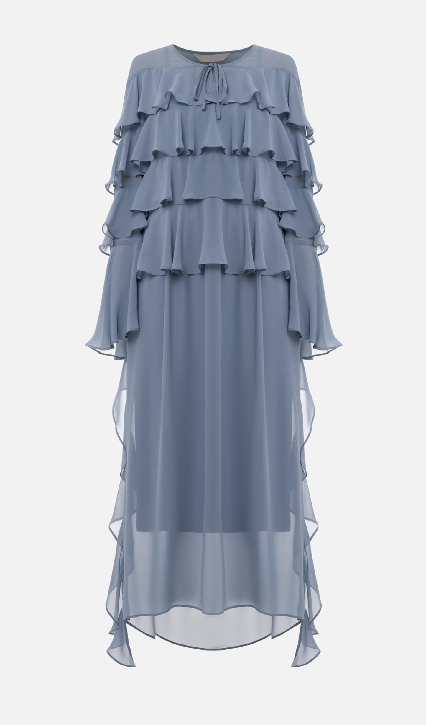 Airy With Ruffles Maxi Dress