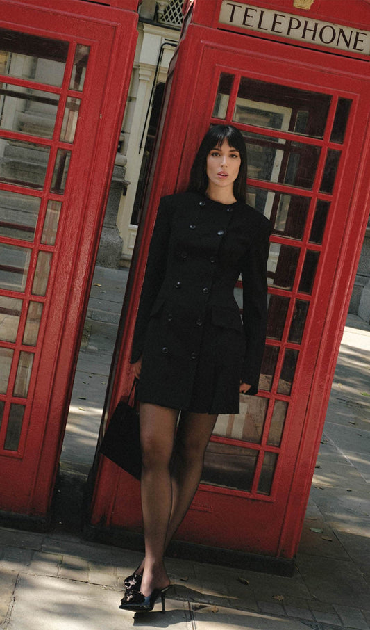 Fitted Blazer Mini Dress
