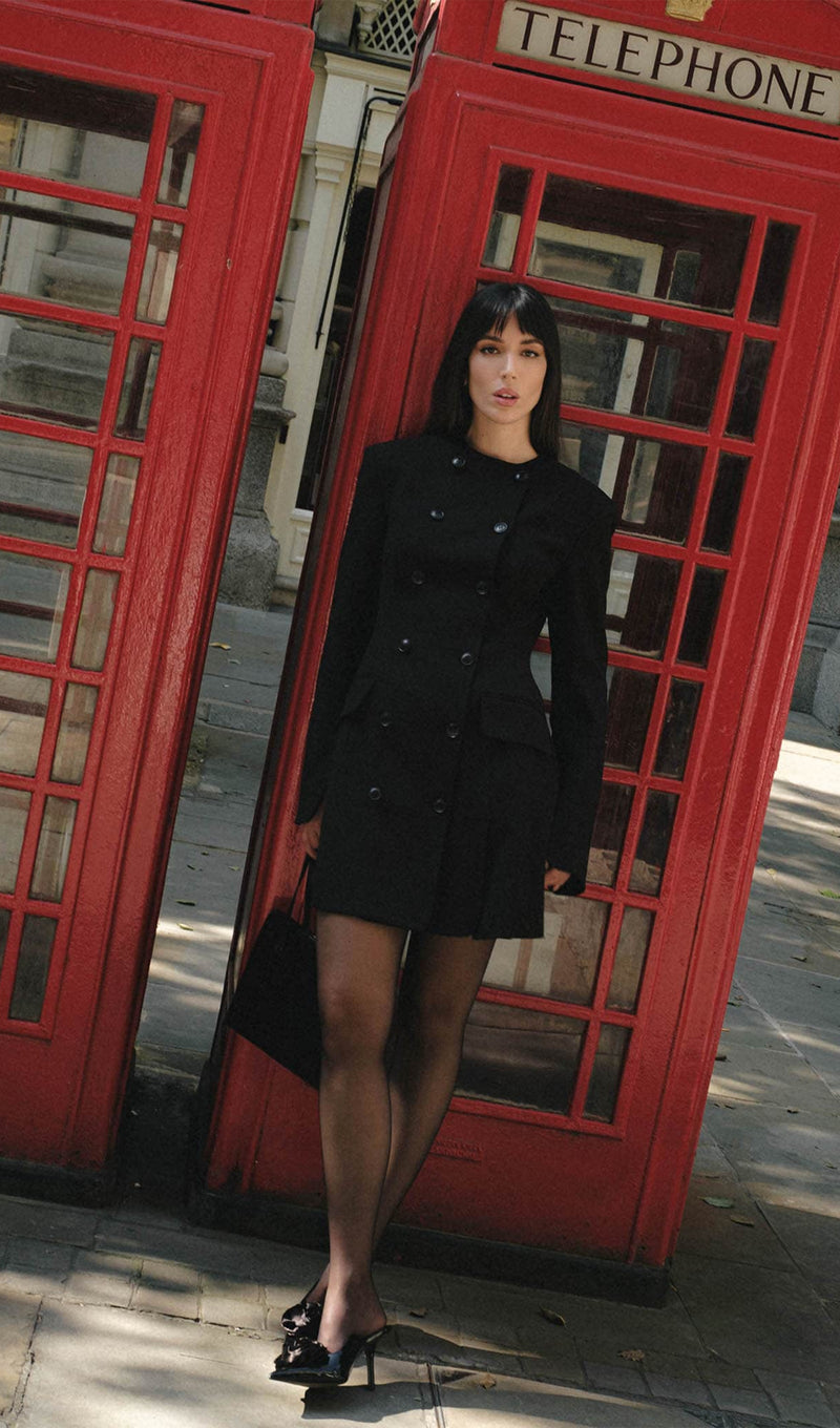 Fitted Blazer Mini Dress