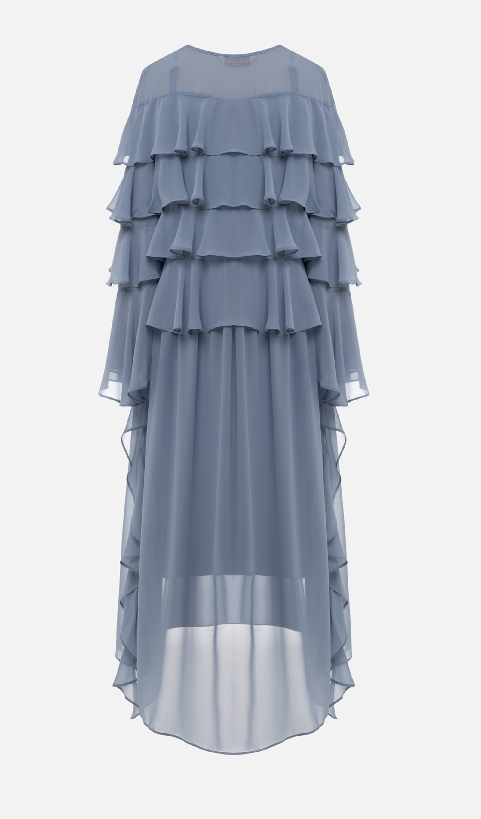 Airy With Ruffles Maxi Dress
