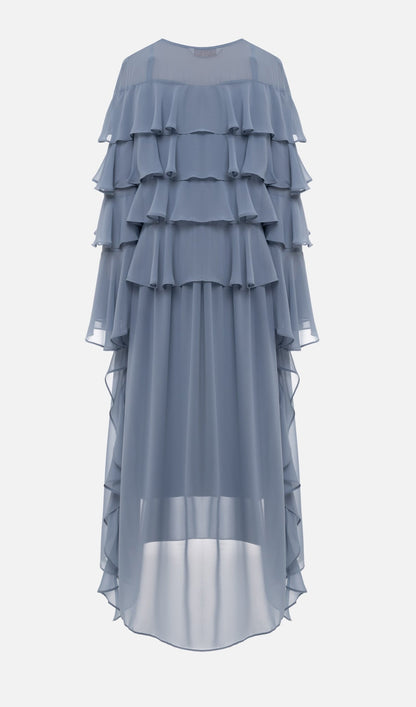 Airy With Ruffles Maxi Dress