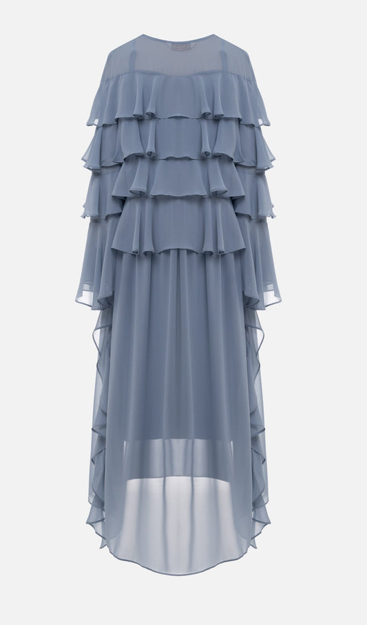 Airy With Ruffles Maxi Dress