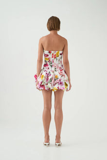 Violette Bubble Hem Mini Dress