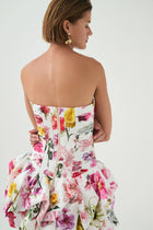 Violette Bubble Hem Mini Dress